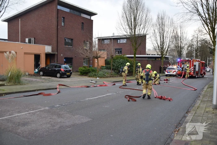 Explosiegevaar na brand in woning