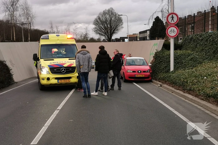 Aanrijding tussen twee auto's