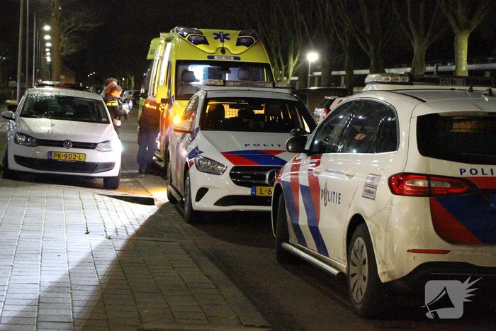 Grote politie-inzet na melding in flat