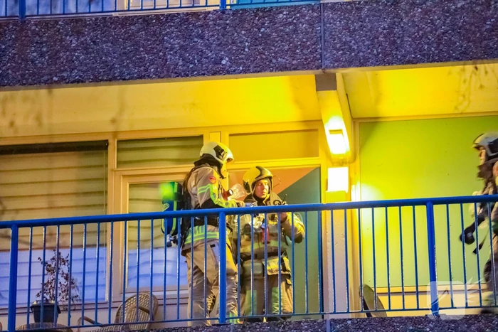 Brand op derde verdieping van flat