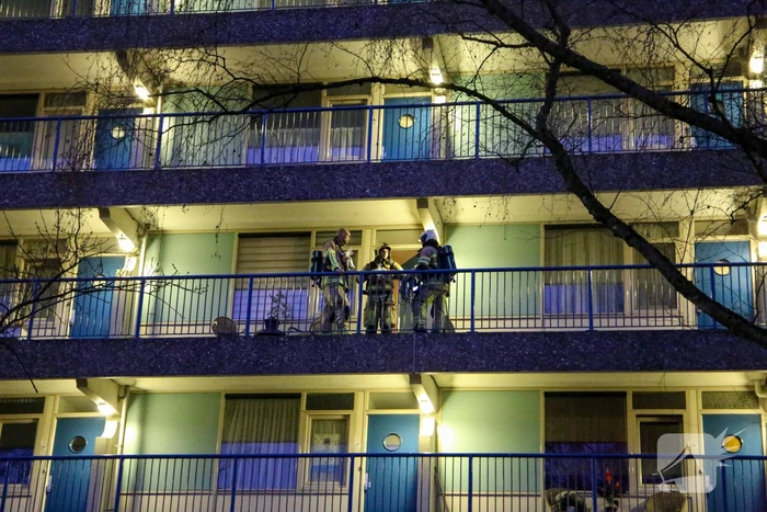 Brand op derde verdieping van flat