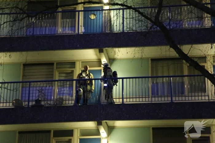 Brand op derde verdieping van flat