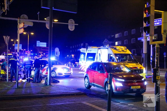 Automobilist vlucht na aanrijding met scooter