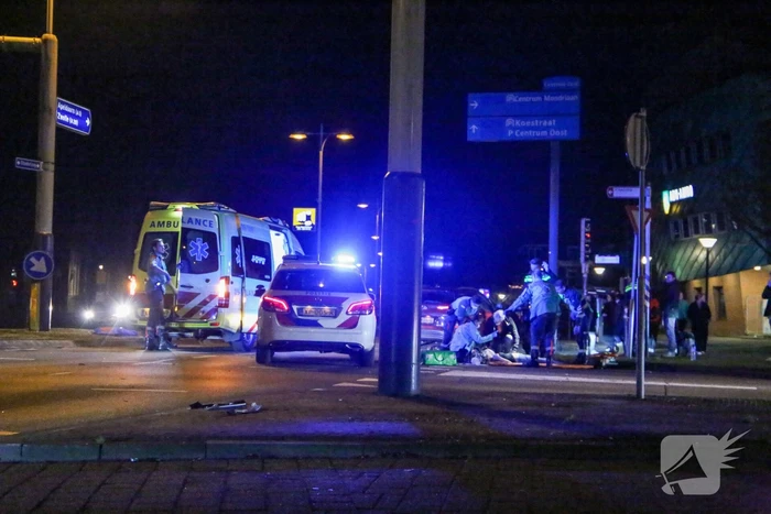 Automobilist vlucht na aanrijding met scooter