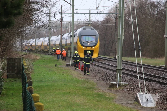 Rookvorming in Intercity-trein