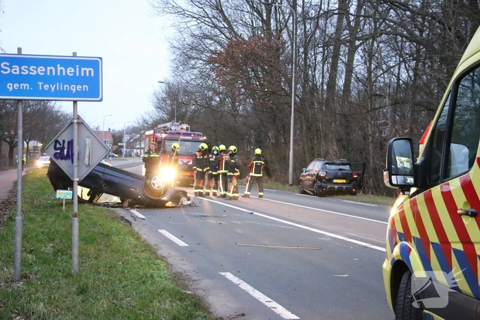 ongeval van pallandtlaan - n208 l 6,7 sassenheim