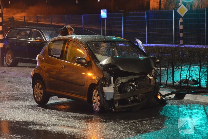 Veel schade bij verkeersongeval