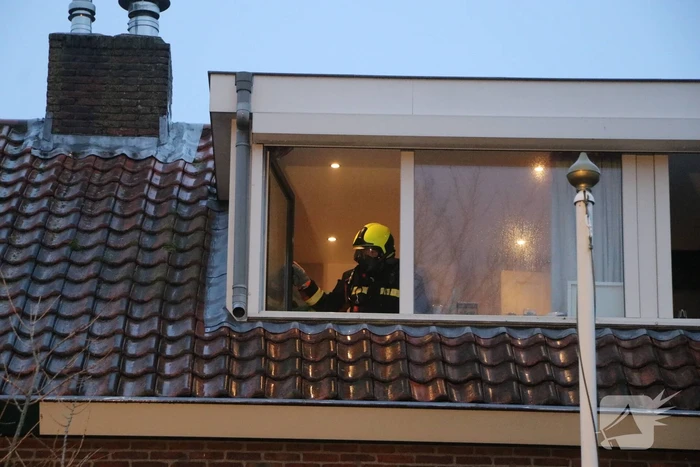 Veel schade aan woning vanwege brand in slaapkamer