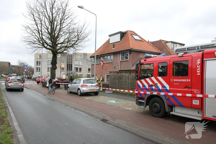 Politie doet onderzoek in woning
