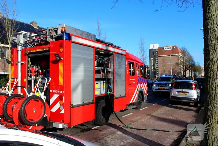 Brand in schuur snel geblust