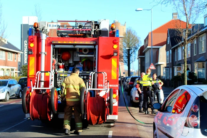 Brand in schuur snel geblust