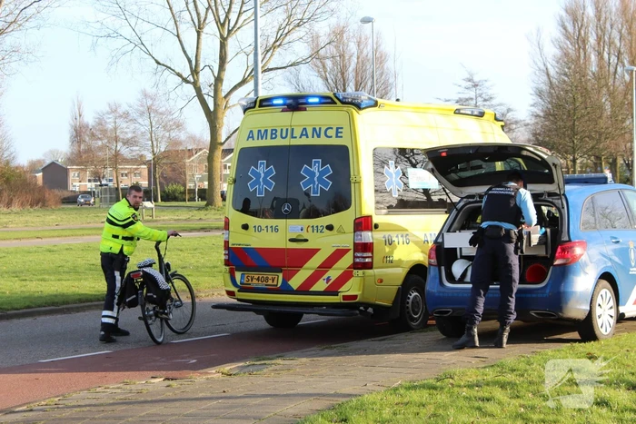 Fietser gewond bij botsing met andere fietser