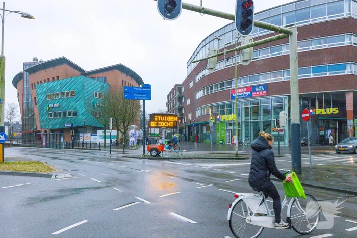 Tekstkarren geplaatst na ernstig ongeval