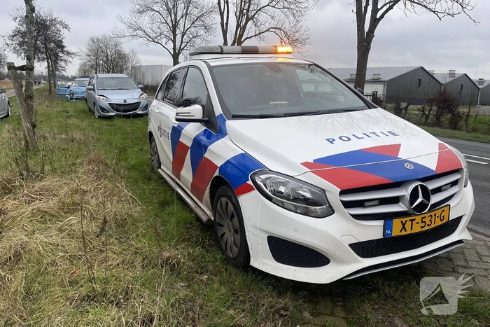 Drie voertuigen betrokken bij kettingbotsing