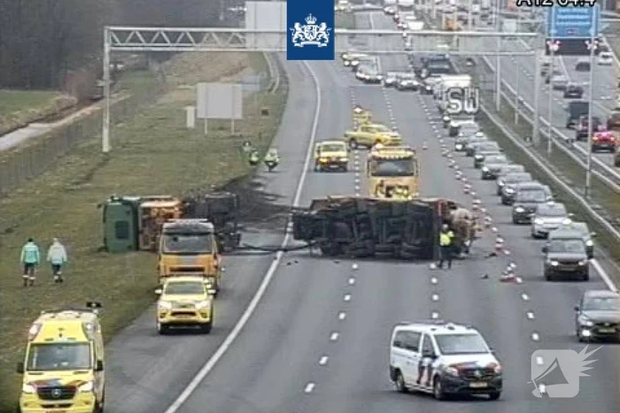 ongeval rijksweg a12 r 64,1 bunnik