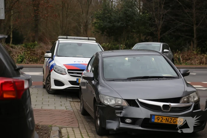 Scooterrijder gewond bij botsing met personenauto