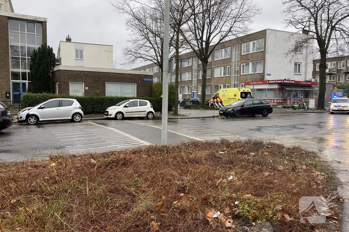 Flinke schade bij aanrijding tussen auto's
