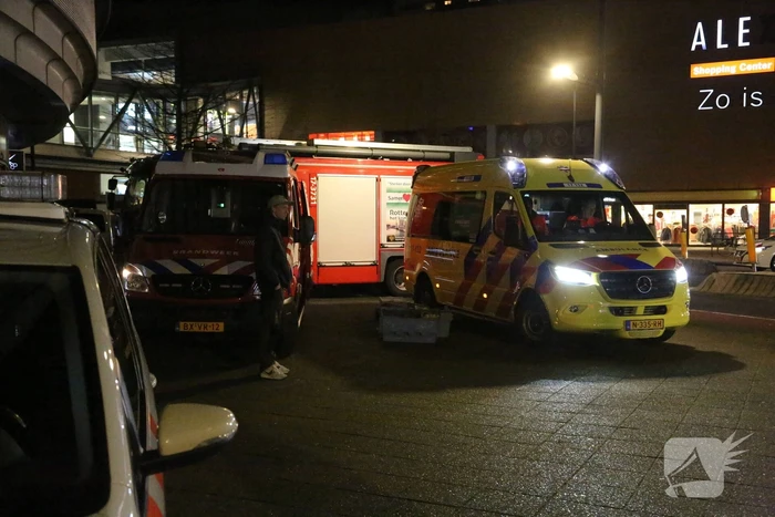 Hulpdiensten ingezet bij gekraakt kantoorpand