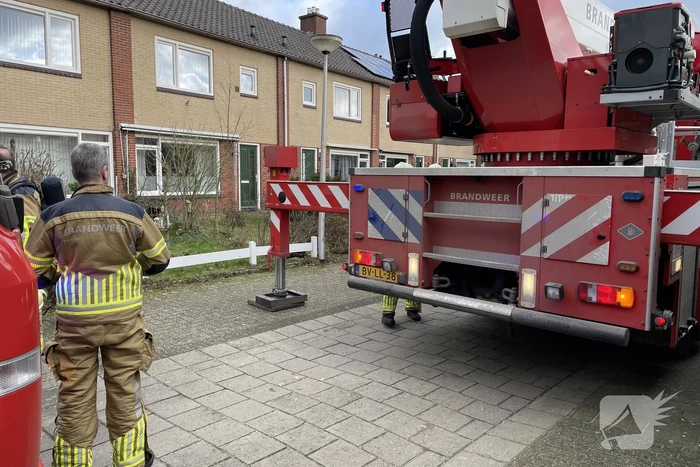 Brandweer ingezet voor brand in schoorsteen