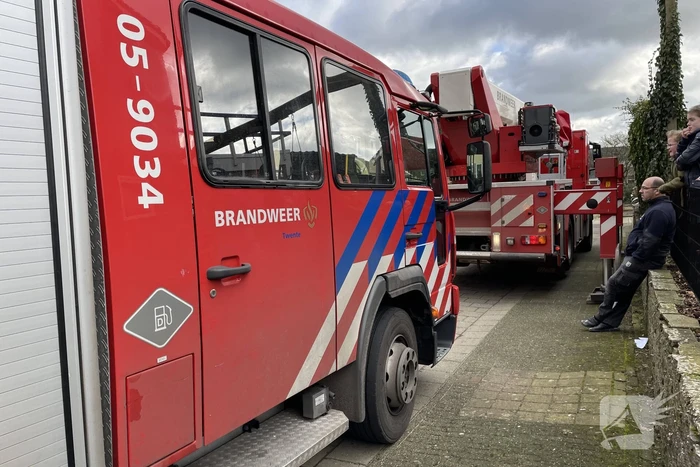 Brandweer ingezet voor brand in schoorsteen