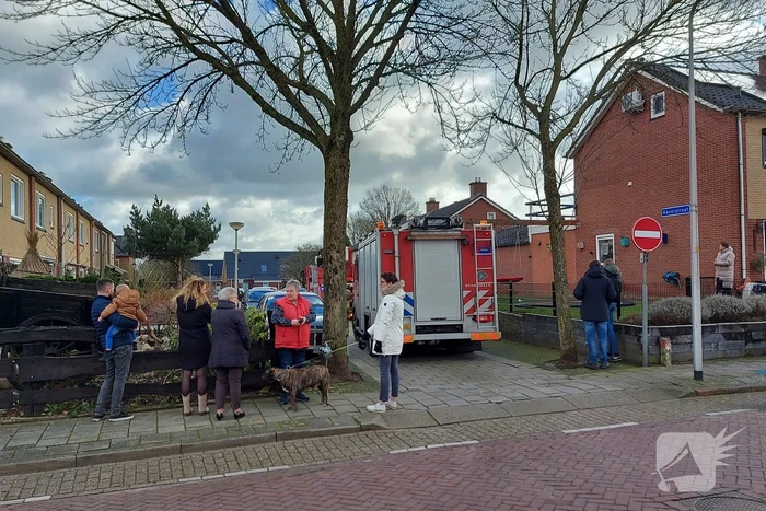 Brandweer ingezet voor brand in schoorsteen