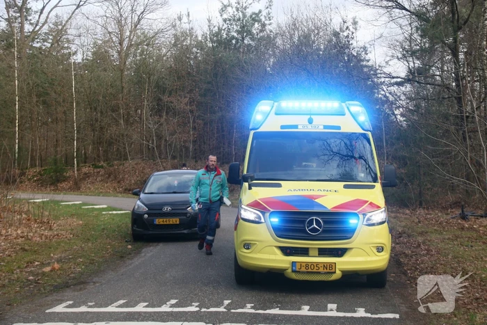 Fietser gewond bij aanrijding met auto