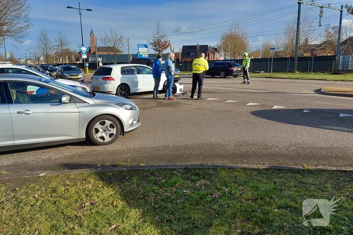 Botsing tussen twee voertuigen