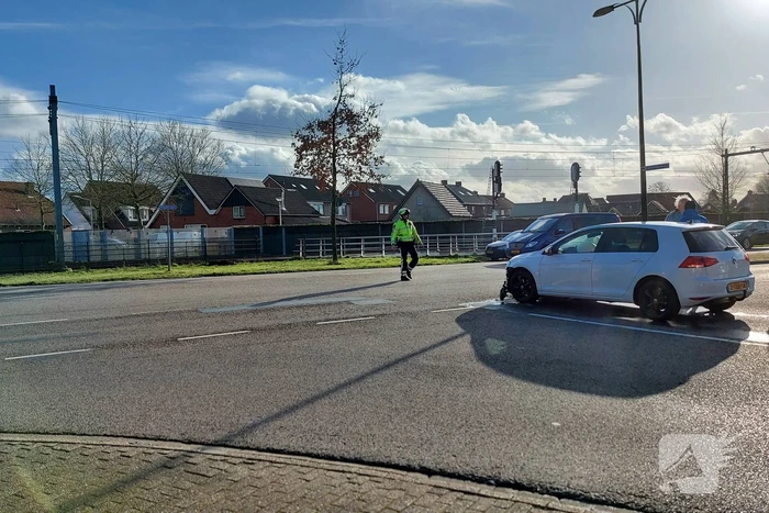 Botsing tussen twee voertuigen