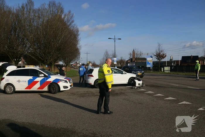 Botsing tussen twee voertuigen