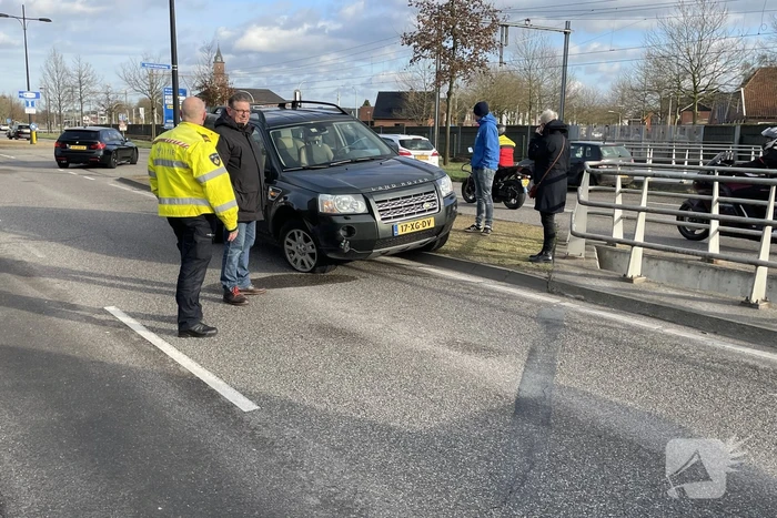 Botsing tussen twee voertuigen
