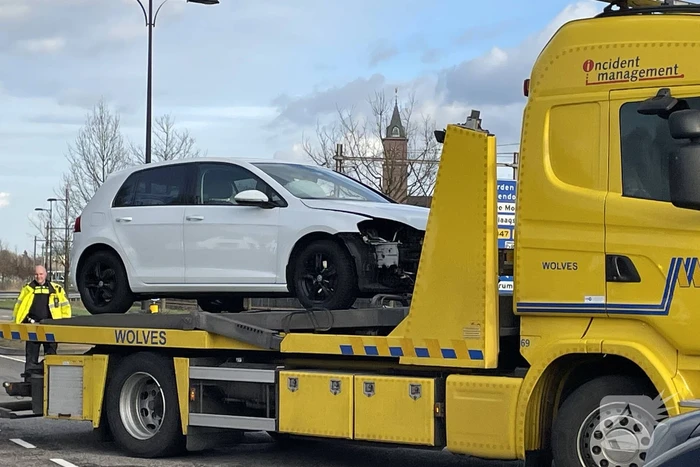 Botsing tussen twee voertuigen