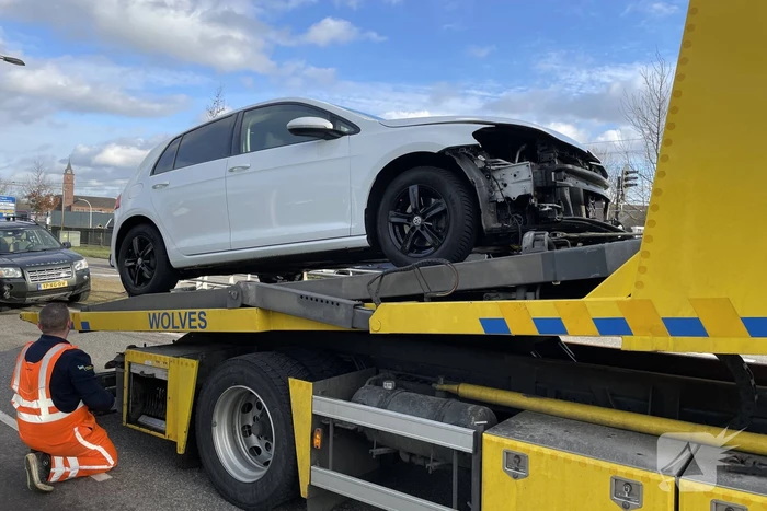 Botsing tussen twee voertuigen