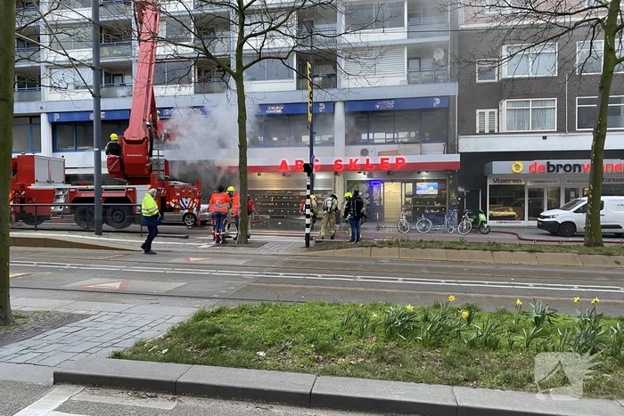 Grote brand in horecapand