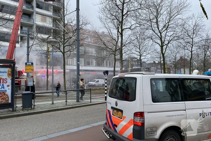 Grote brand in horecapand