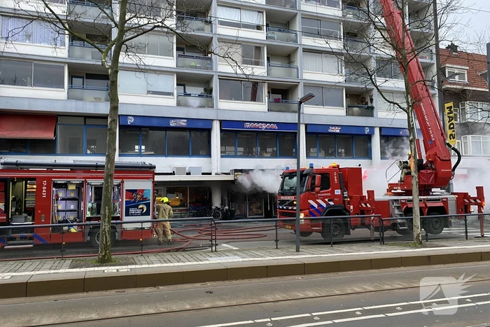 Grote brand in horecapand