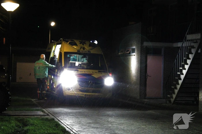 Persoon raakt gewond na val van trap