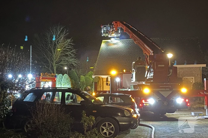 Asbest aangetroffen bij brand in schoorsteen