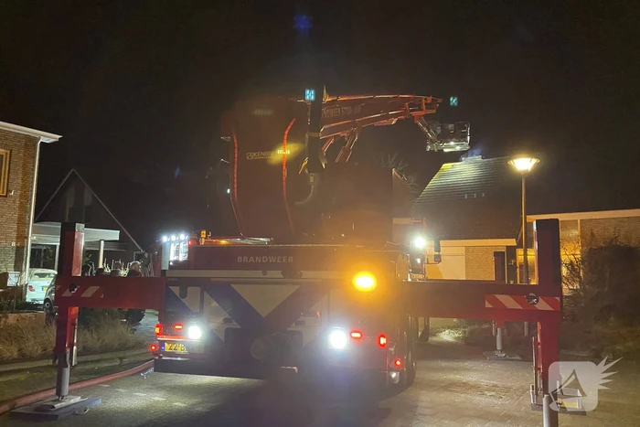 Asbest aangetroffen bij brand in schoorsteen