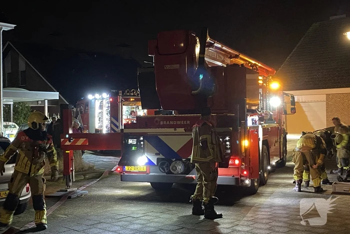Asbest aangetroffen bij brand in schoorsteen