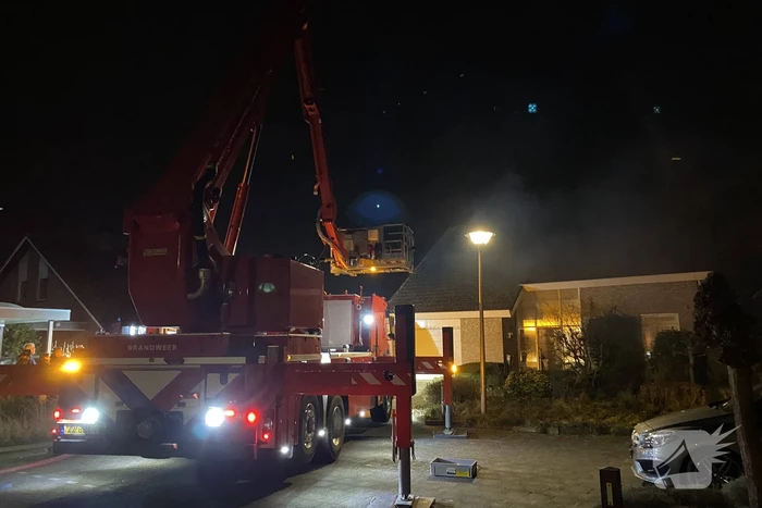 Asbest aangetroffen bij brand in schoorsteen