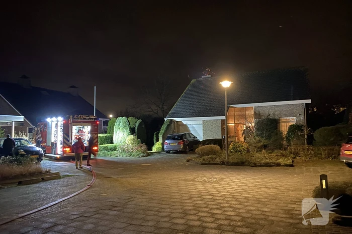 Asbest aangetroffen bij brand in schoorsteen