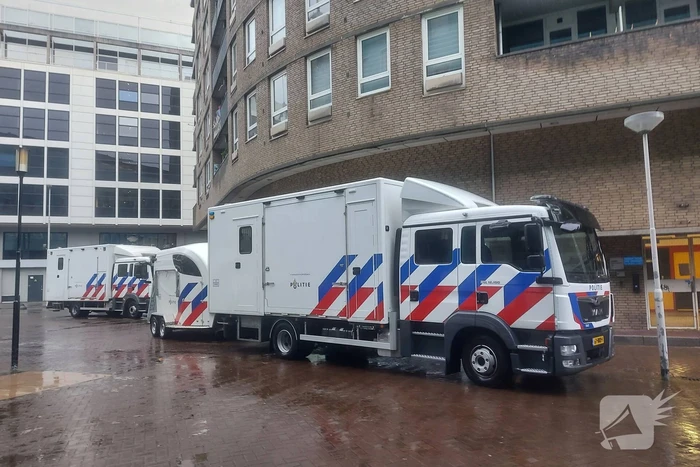 Veel politie paraat voor aangekondigde demonstratie