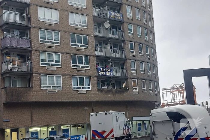 Veel politie paraat voor aangekondigde demonstratie