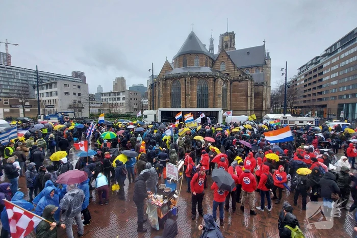 Grote demonstratie tegen coronamaatregelen