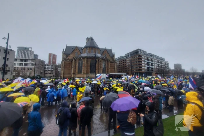 Grote demonstratie tegen coronamaatregelen