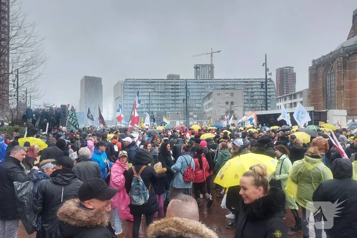 Grote demonstratie tegen coronamaatregelen