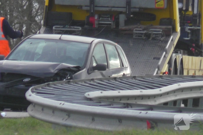 Veel schade na botsing