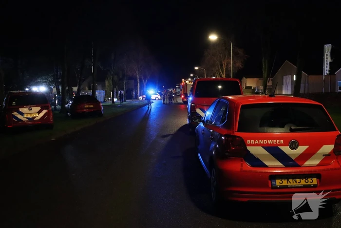 Grote brand in meerdere vrachtwagens