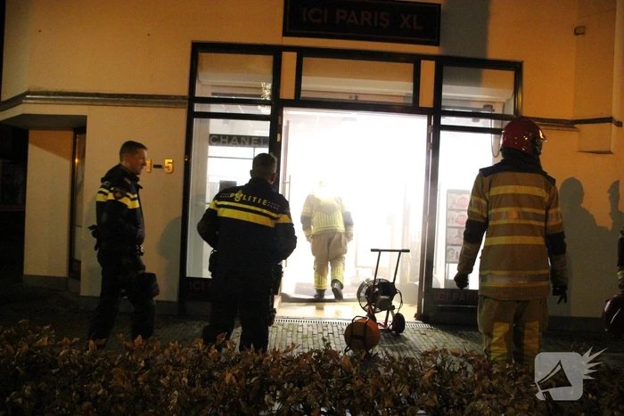 Brandweer ingezet voor mogelijke brand