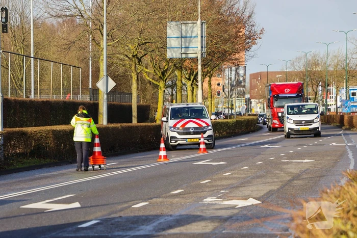 Flinke schade na kop-staart aanrijding